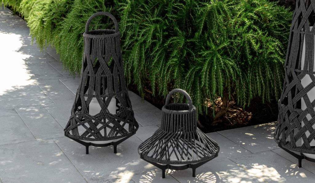 Tribal Small Rechargeable Floor Lamp | Luxury Talenti Outdoor Living