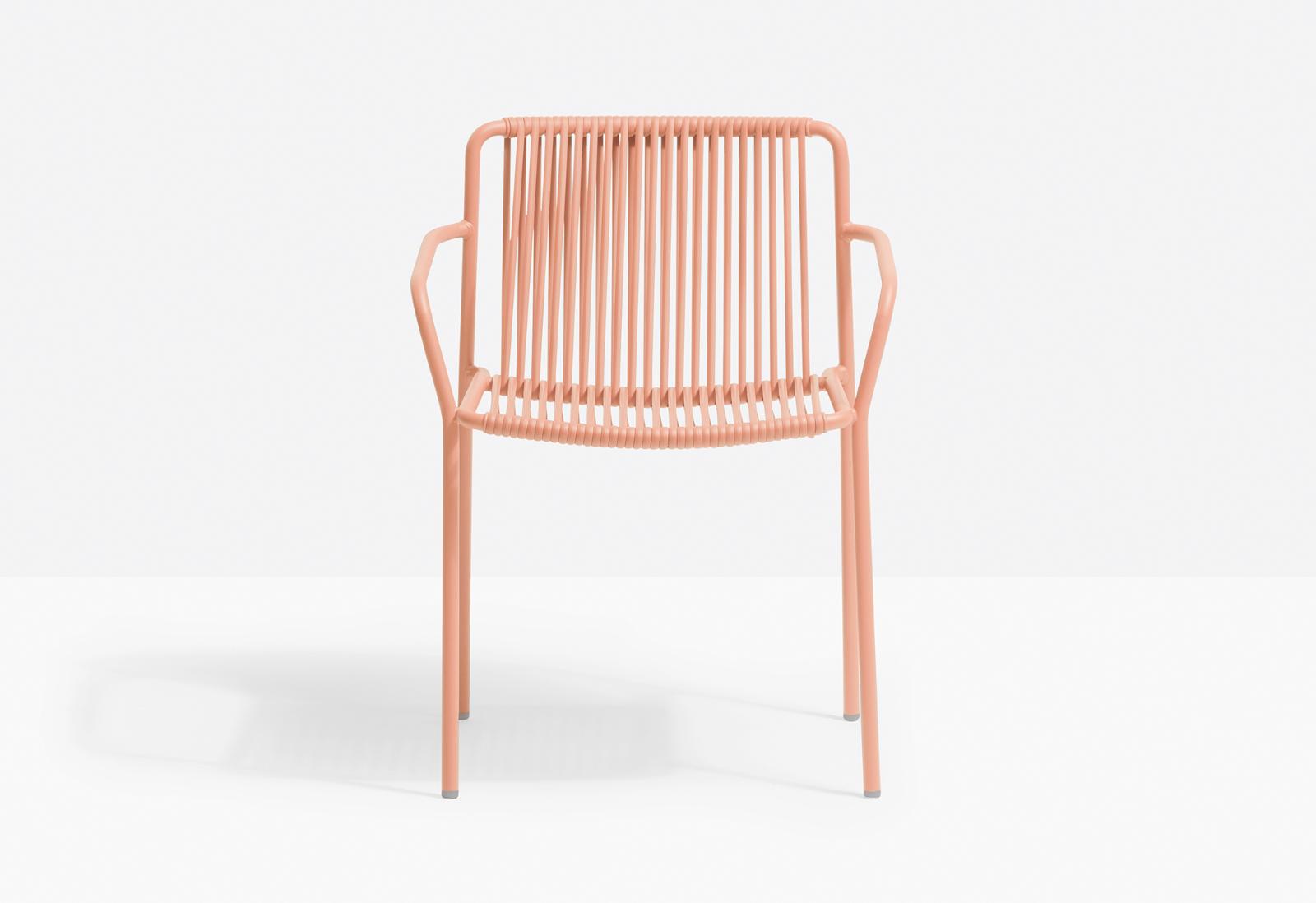 Tribeca 3665 Stackable Dining Chair with Armrests | Luxury Design | Pedrali