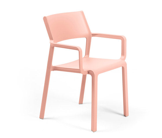 Trill Stackable Chair with Armrest | Luxury Outdoor | Nardi