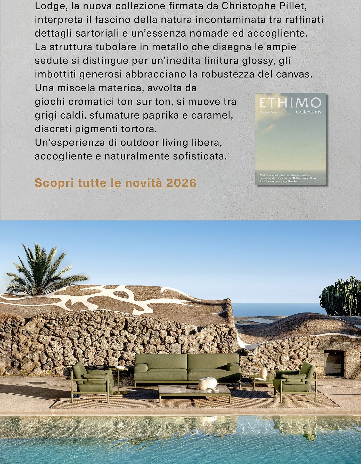 Lodge Lounge Armchair | Outdoor Luxury | Ethimo