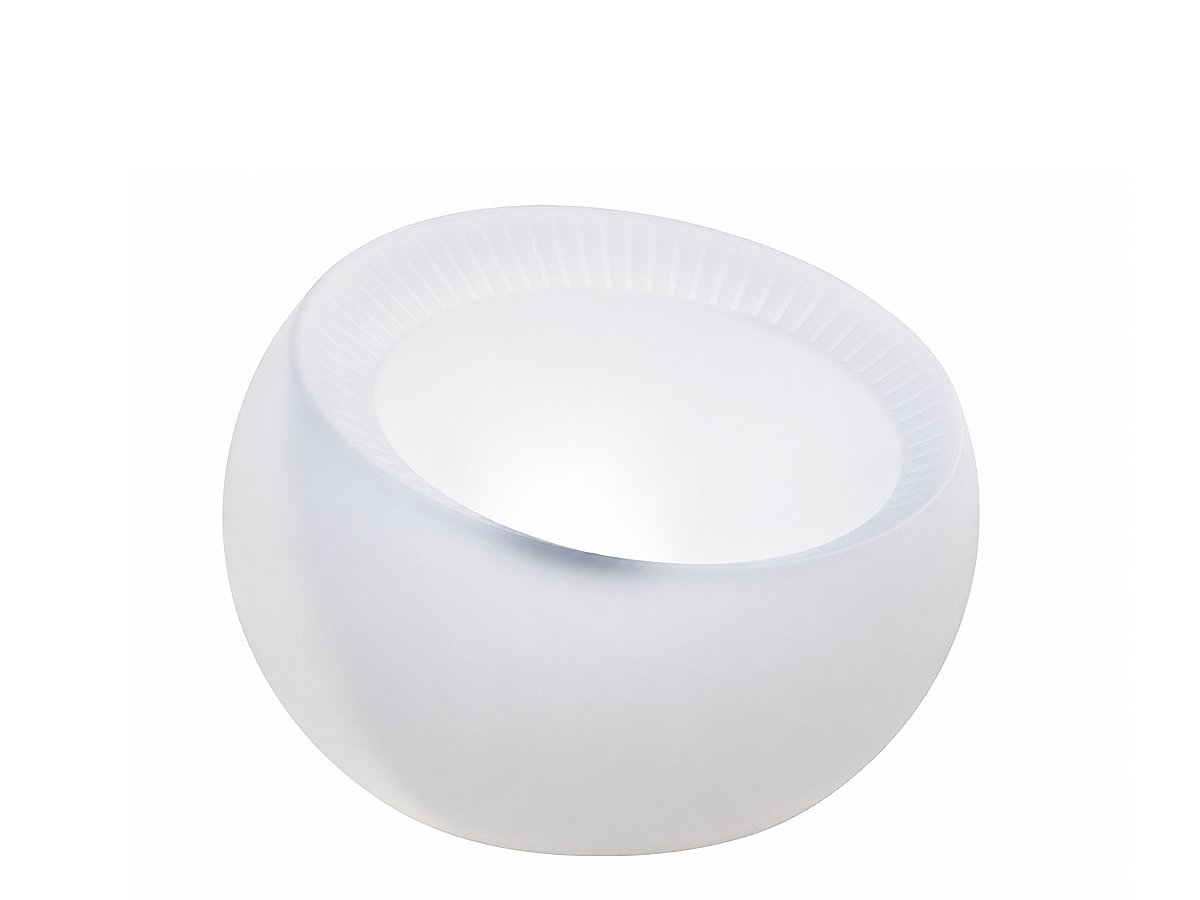 Uovo di Colombo Vase with Lighting — Illuminated Planter by Serralunga
