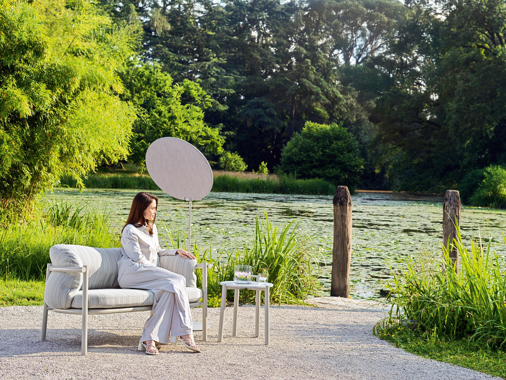 Allegra Outdoor Sofa | Designed by Monica Armani | Varaschin