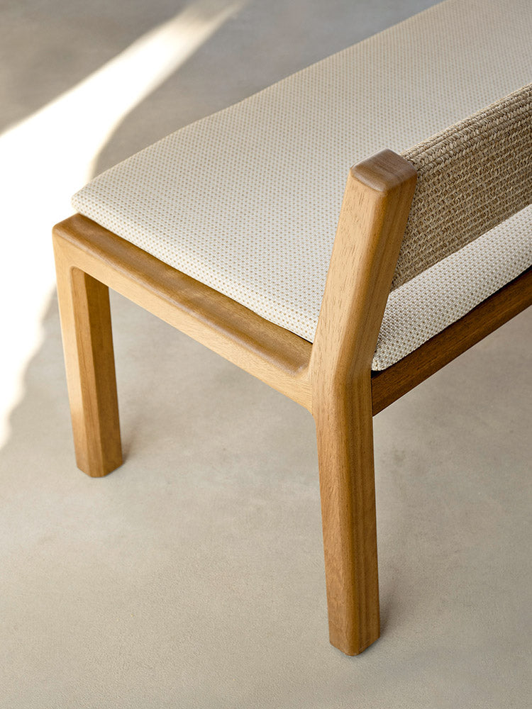 Gianna Outdoor Bench | Designed by Monica Armani | Varaschin