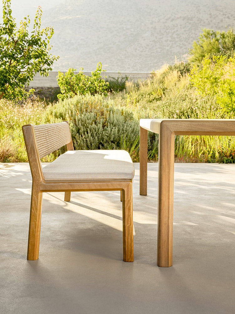 Gianna Outdoor Bench | Designed by Monica Armani | Varaschin