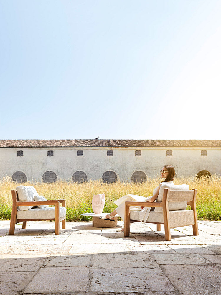 Gianna Outdoor Armchair | Designed by Monica Armani | Varaschin