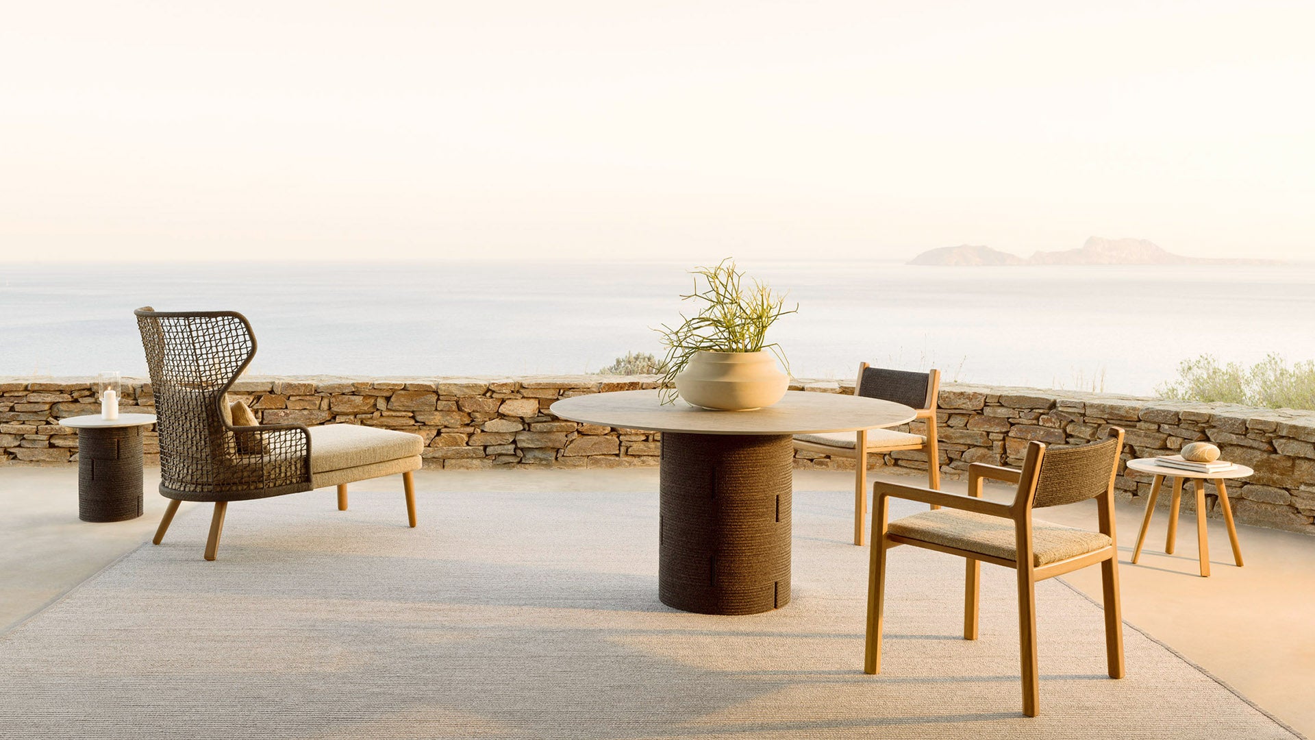 Gianna Outdoor Table | Designed by Monica Armani | Varaschin