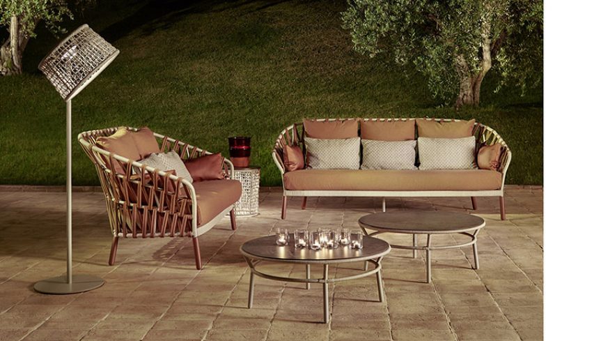 Emma Cross Armchair | Designed by Monica Armani | Varaschin