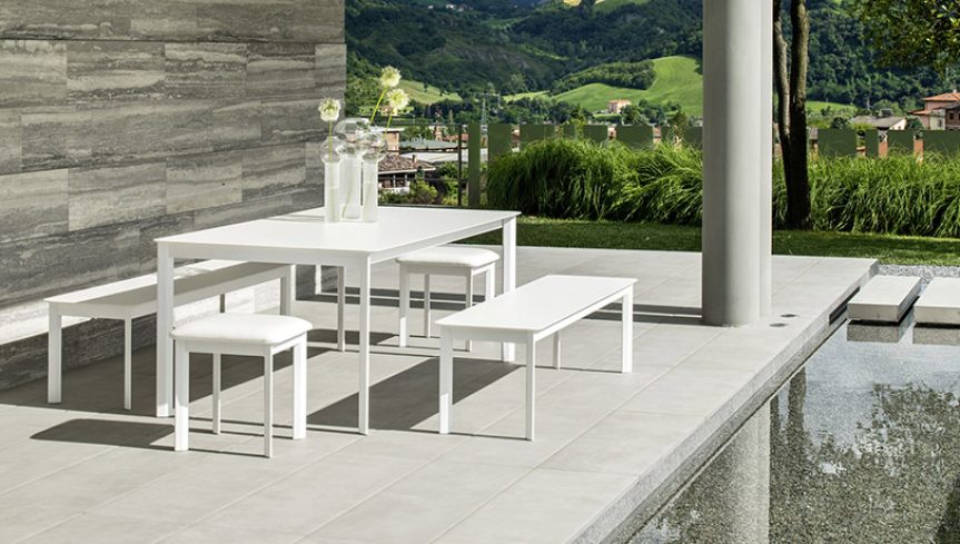 System Rectangular Extendible Dining Table | Varaschin