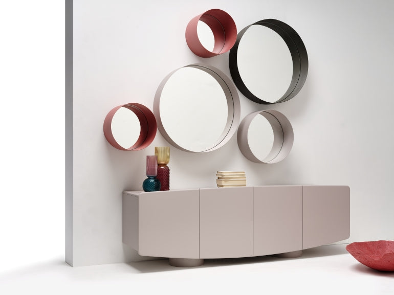 Dot Round Wall Mirror | Minottiitalia Boutique Italian Furniture