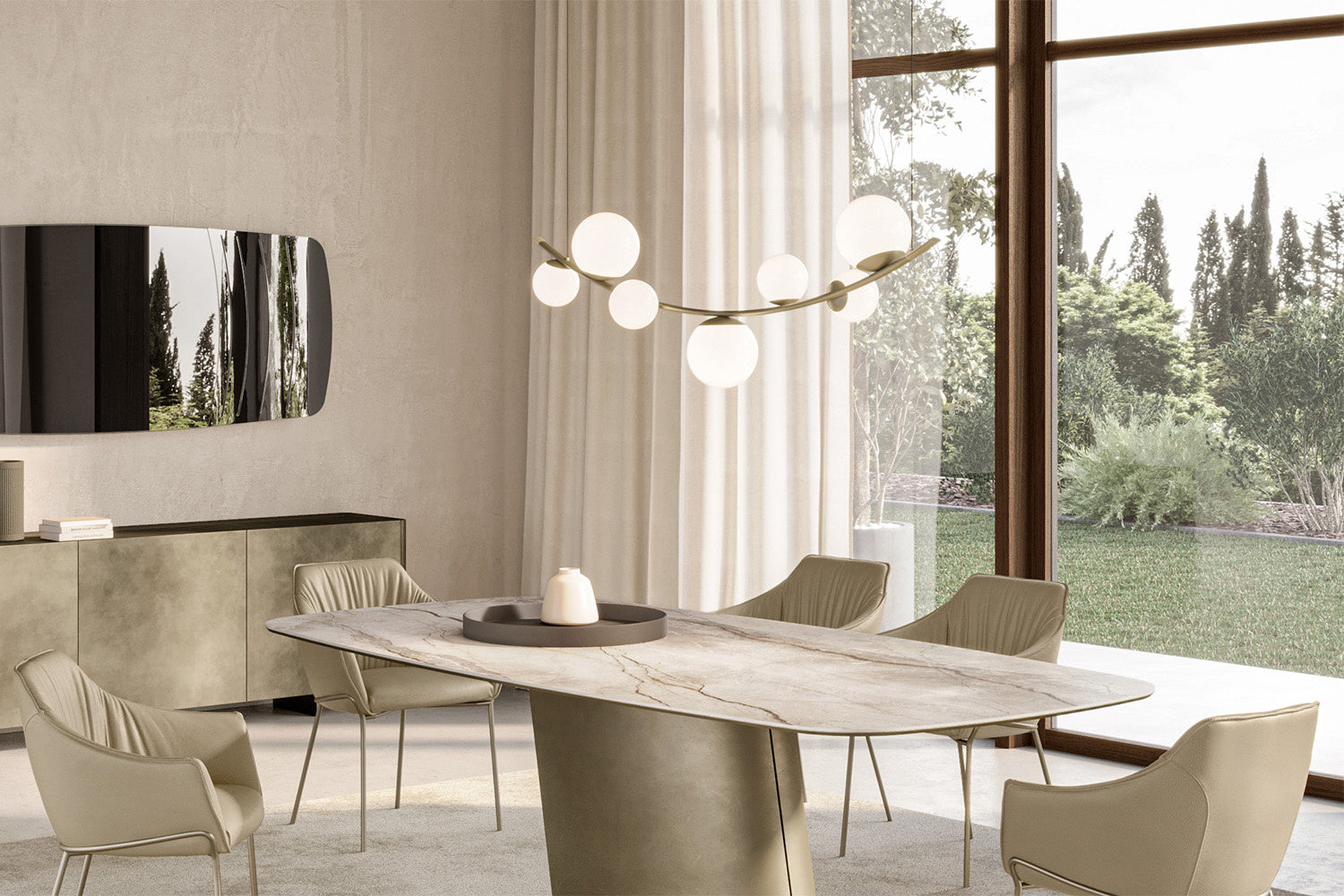 Vida 2 Suspension Lamp by Eforma Iconic Luxury Italian Lighting Design