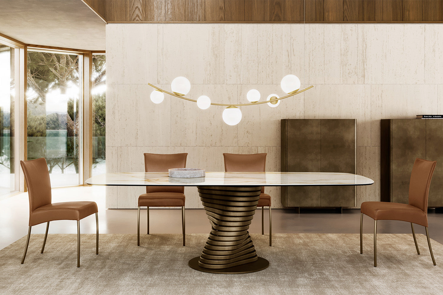 Vida 2 Suspension Lamp by Eforma Iconic Luxury Italian Lighting Design
