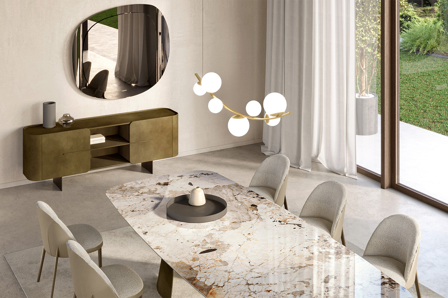 Vida 2 Suspension Lamp by Eforma Iconic Luxury Italian Lighting Design