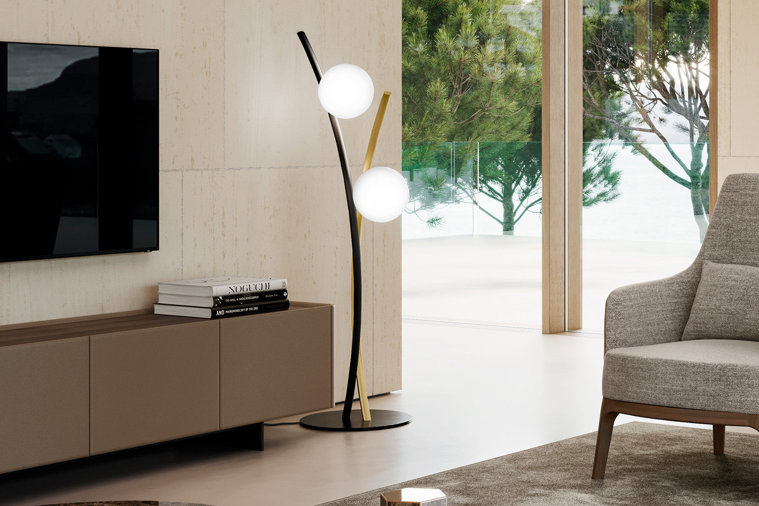 Vida Floor Lamp | Eforma Italian Luxury Lighting Collection