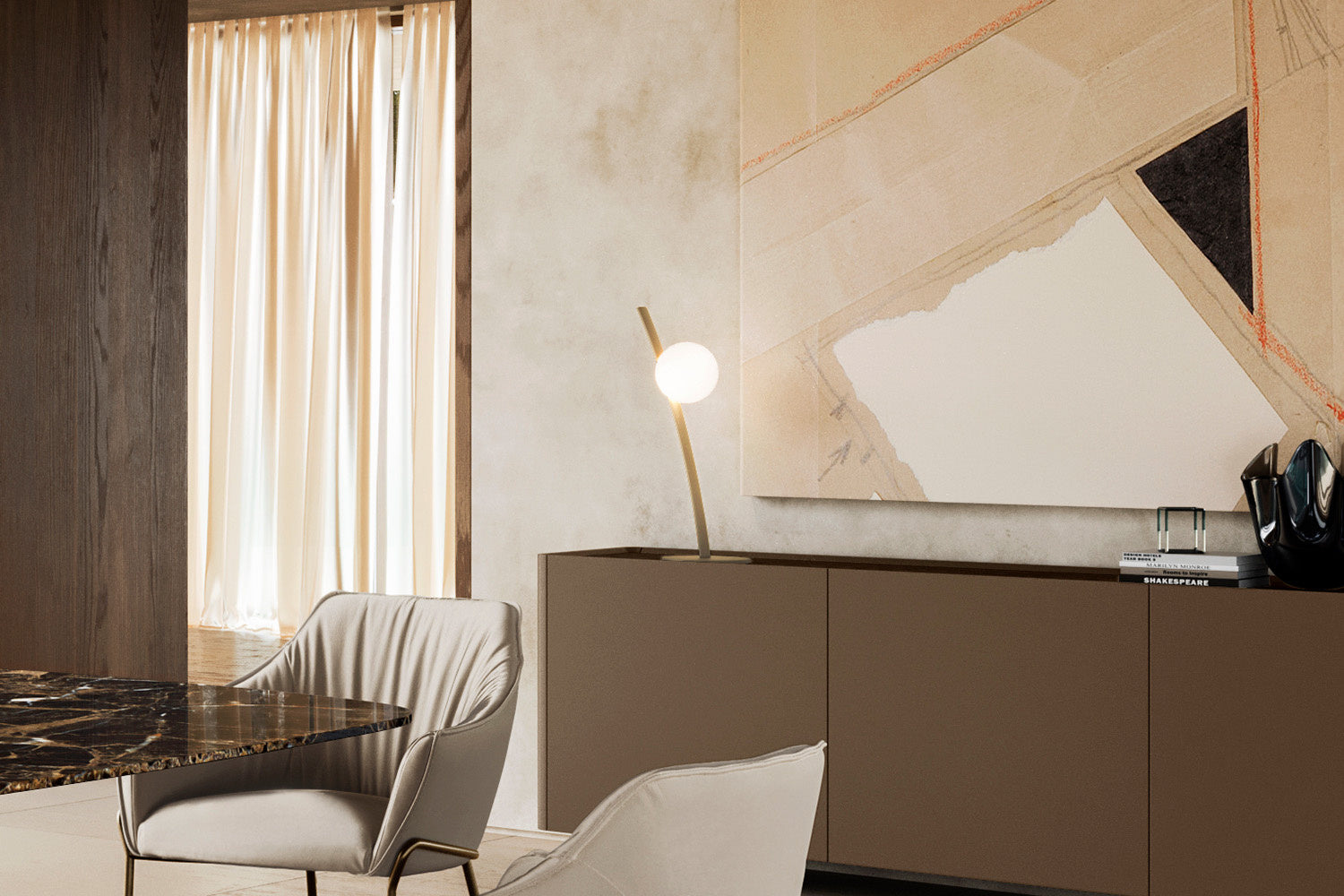 Vida Table Lamp by Eforma | Luxury Italian Lighting Design