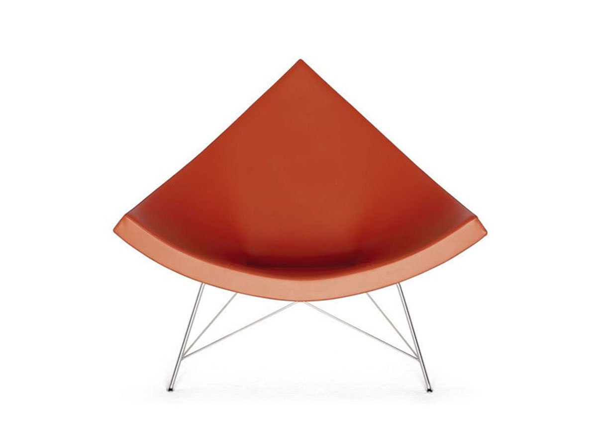 Vitra Coconut Chair by George Nelson | Iconic Leather Lounge Chair