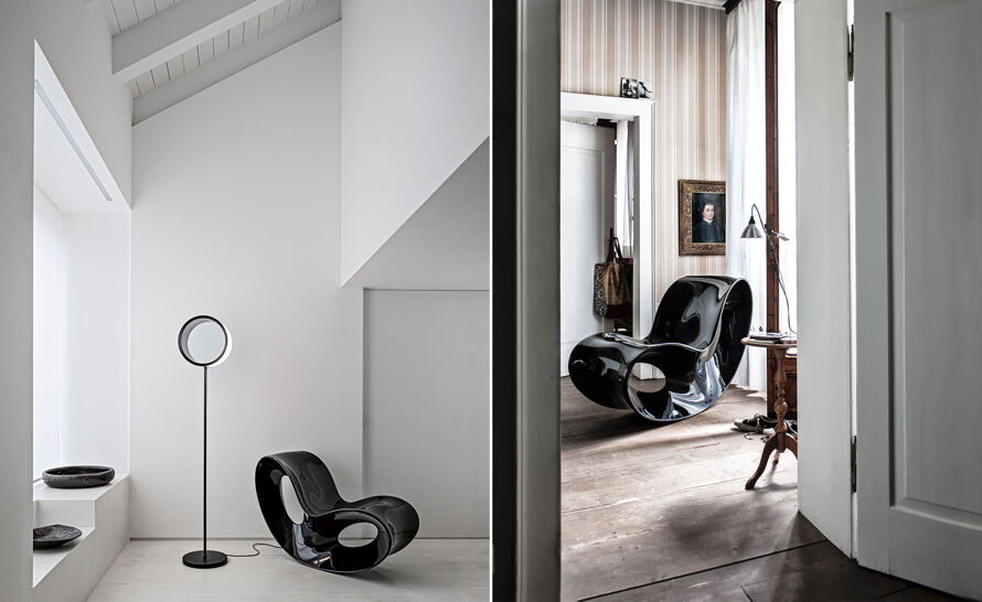 Voido Rocking Chair | Luxury Furniture | Designed by Ron Arad | Magis