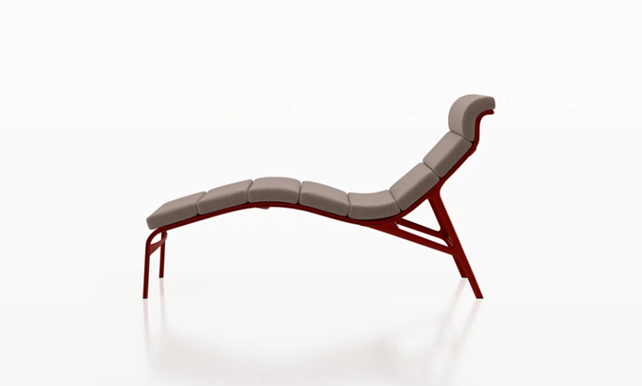 Longframe Soft Chaise Longue | Design Seating | Alias