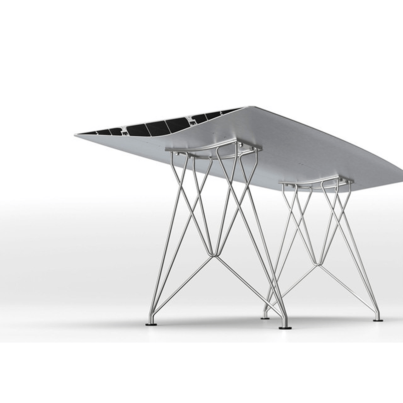 Table B Inox Dining Table by Konstantin Grcic | BD Barcelona