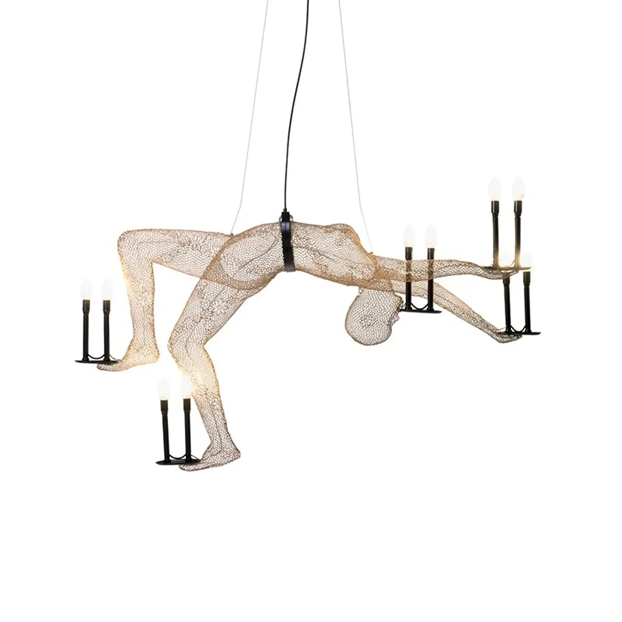 Limbo Acrobat Hanging Lamp | Kenneth Cobonpue