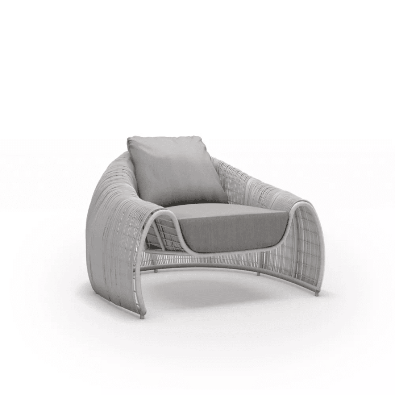 Croissant Easy Armchair | Kenneth Cobonpue