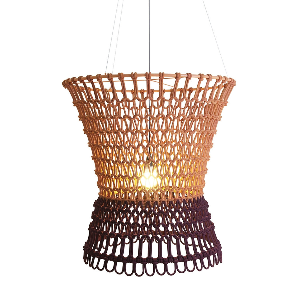 Carousel Medium Hanging Lamp | Kenneth Cobonpue