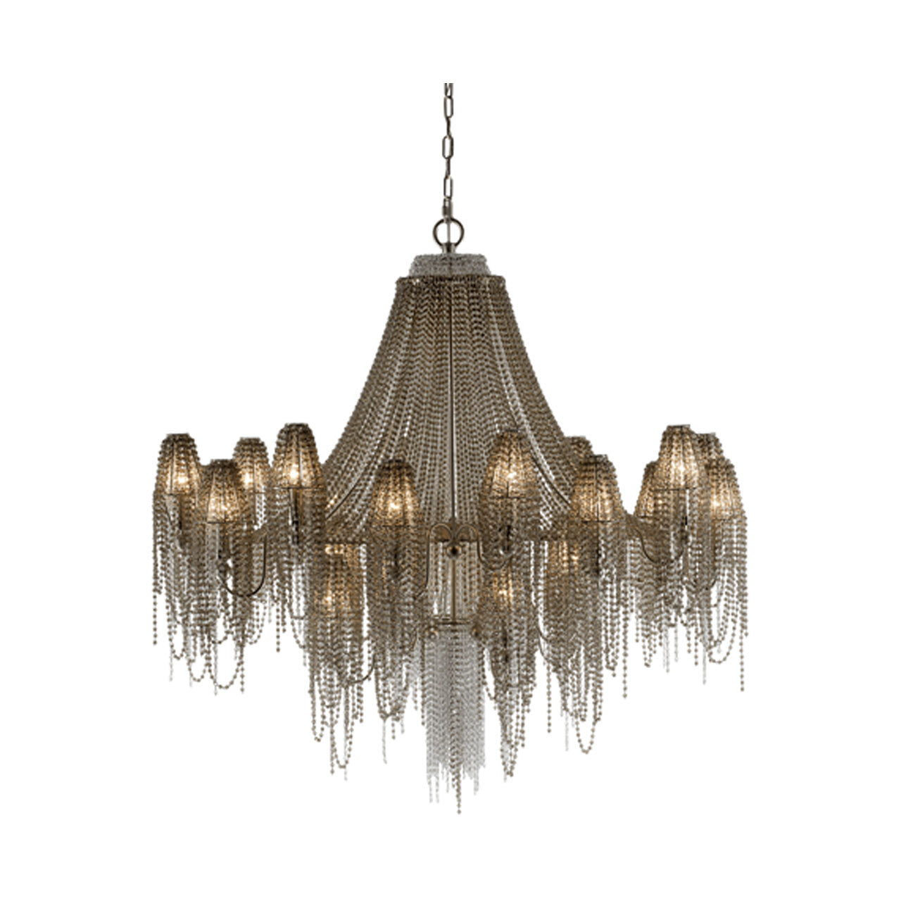 Burlesque PG157 Oval Lights Chandelier | Luxury Lighting | Designed by Patrizia Garganti | Patrizia Garganti