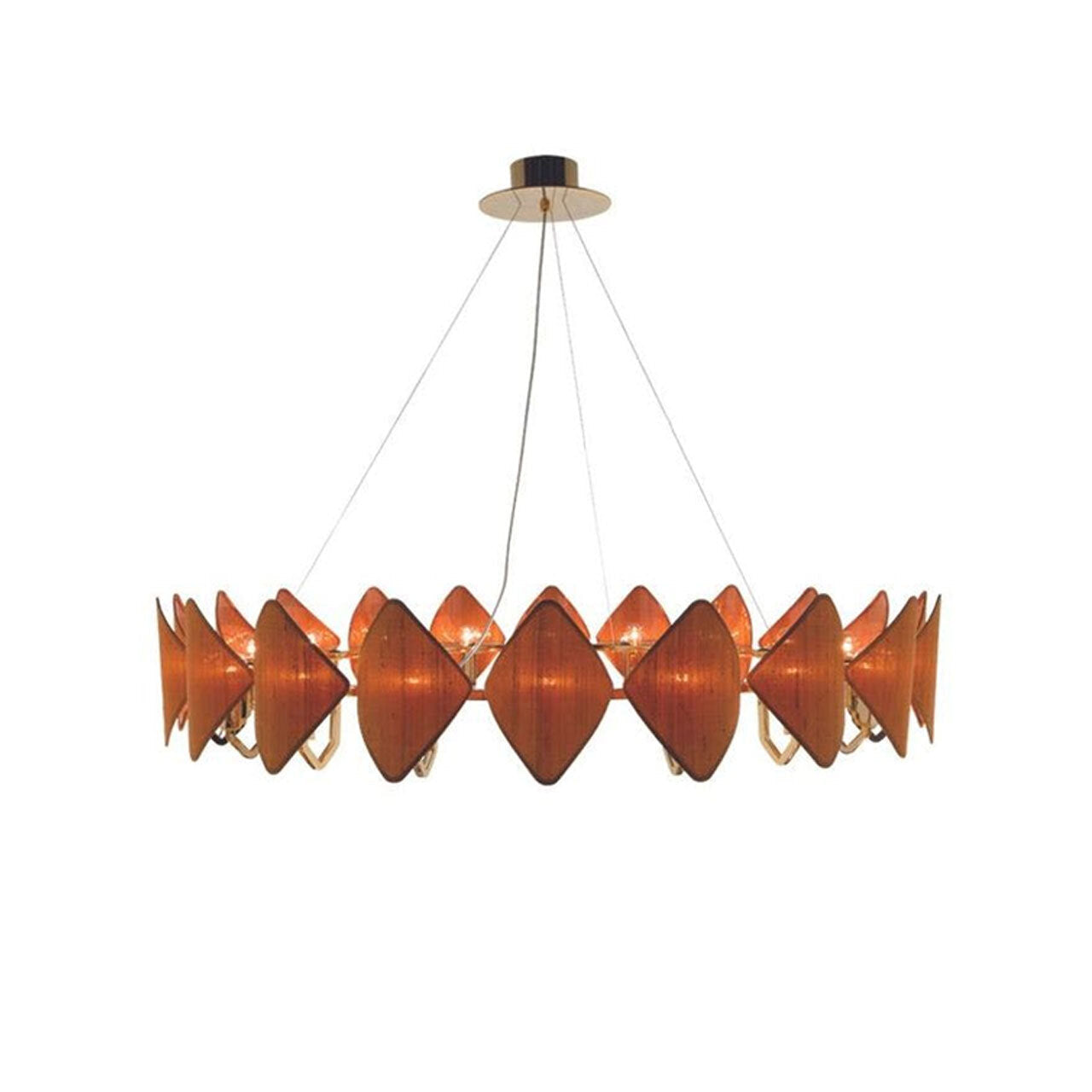 Holly H17G6 Round Chandelier | Luxury Lighting | Designed by Roberto Lazzeroni | Patrizia Garganti
