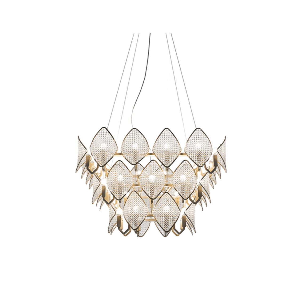 Holly EX 01 Chandelier | Luxury Lighting | Designed by Roberto Lazzeroni | Patrizia Garganti