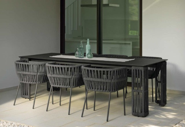 Cliff Rectangular Extending Dining Table | Luxury Talenti Outdoor Living