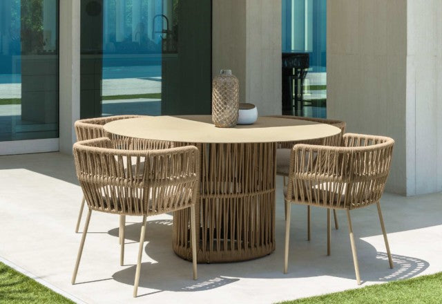 Cliff Round Dining Table | Luxury Talenti Outdoor Living
