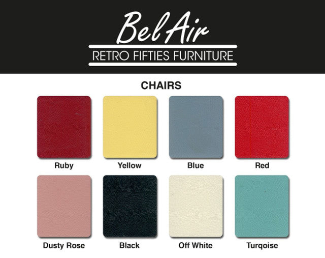 HW-150DB Double Booth | Bel Air Retro Fifties Furniture