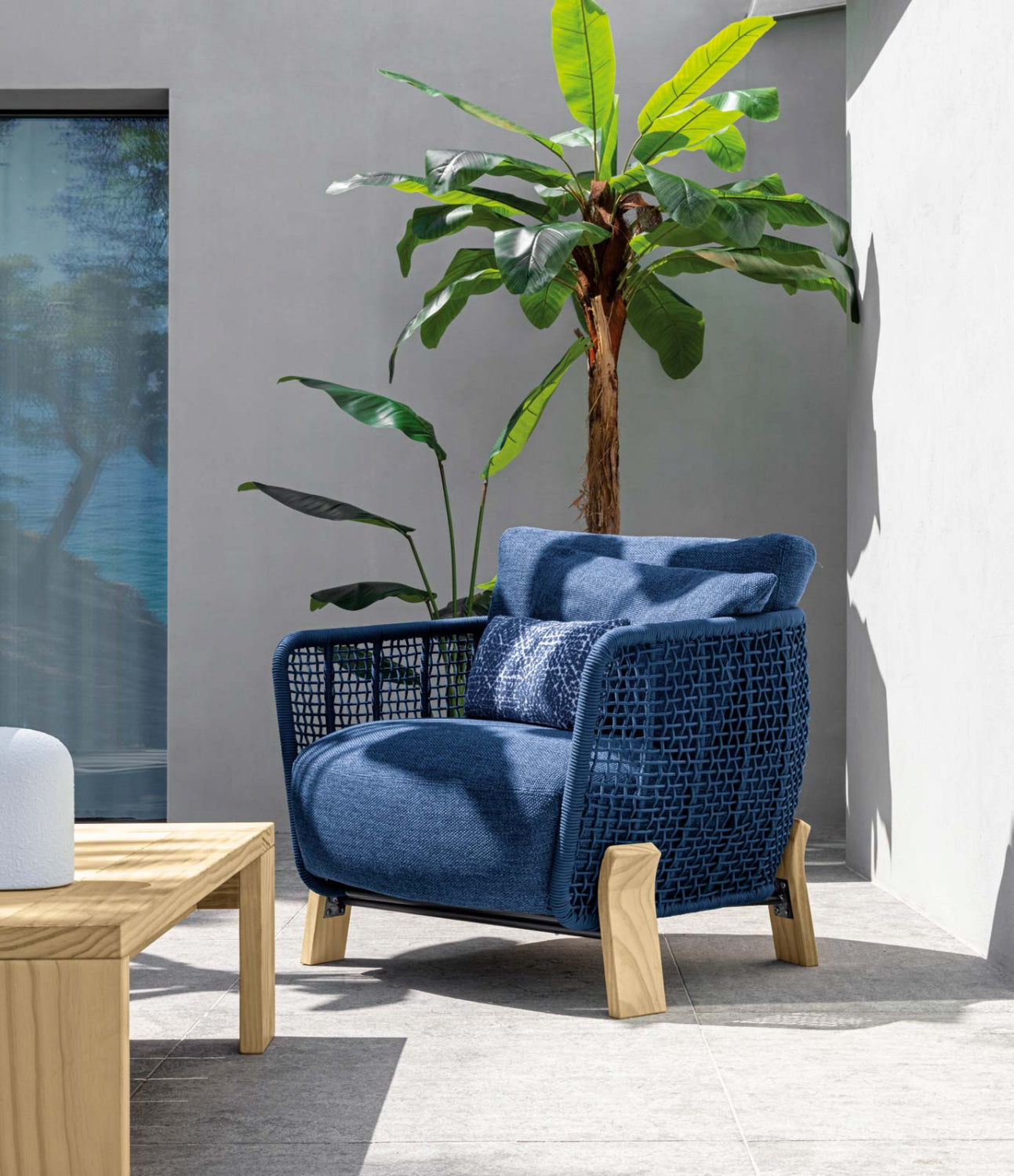 Argo-Wood Living Armchair | Luxury Talenti Outdoor Living