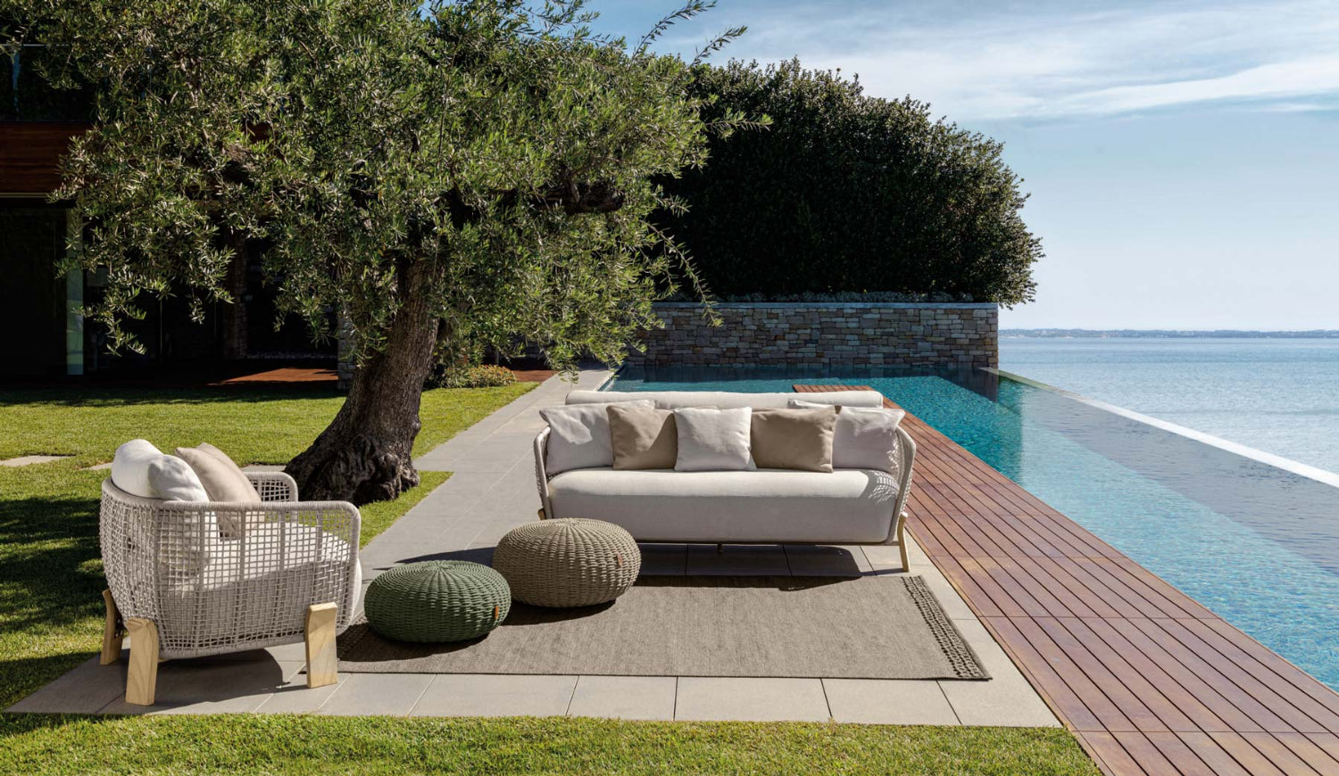 Argo-Wood Living Armchair | Luxury Talenti Outdoor Living
