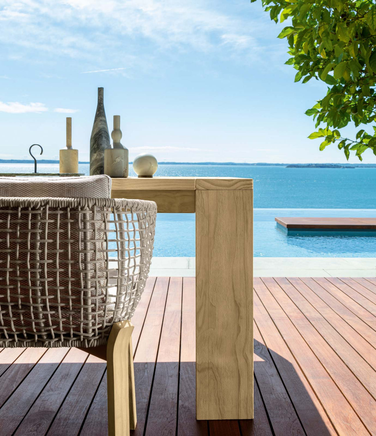 Argo-Wood Rectangular Dining Table | Luxury Talenti Outdoor Living