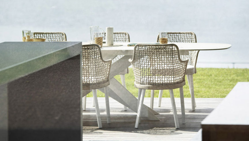 Emma Chair with Armrests | Designed by Monica Armani | Varaschin