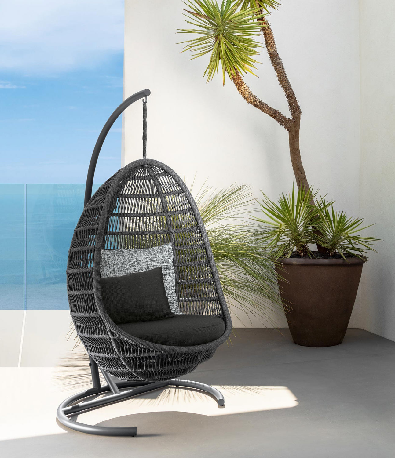 Panama Hanging Egg Chair  | Luxury Talenti Outdoor Living