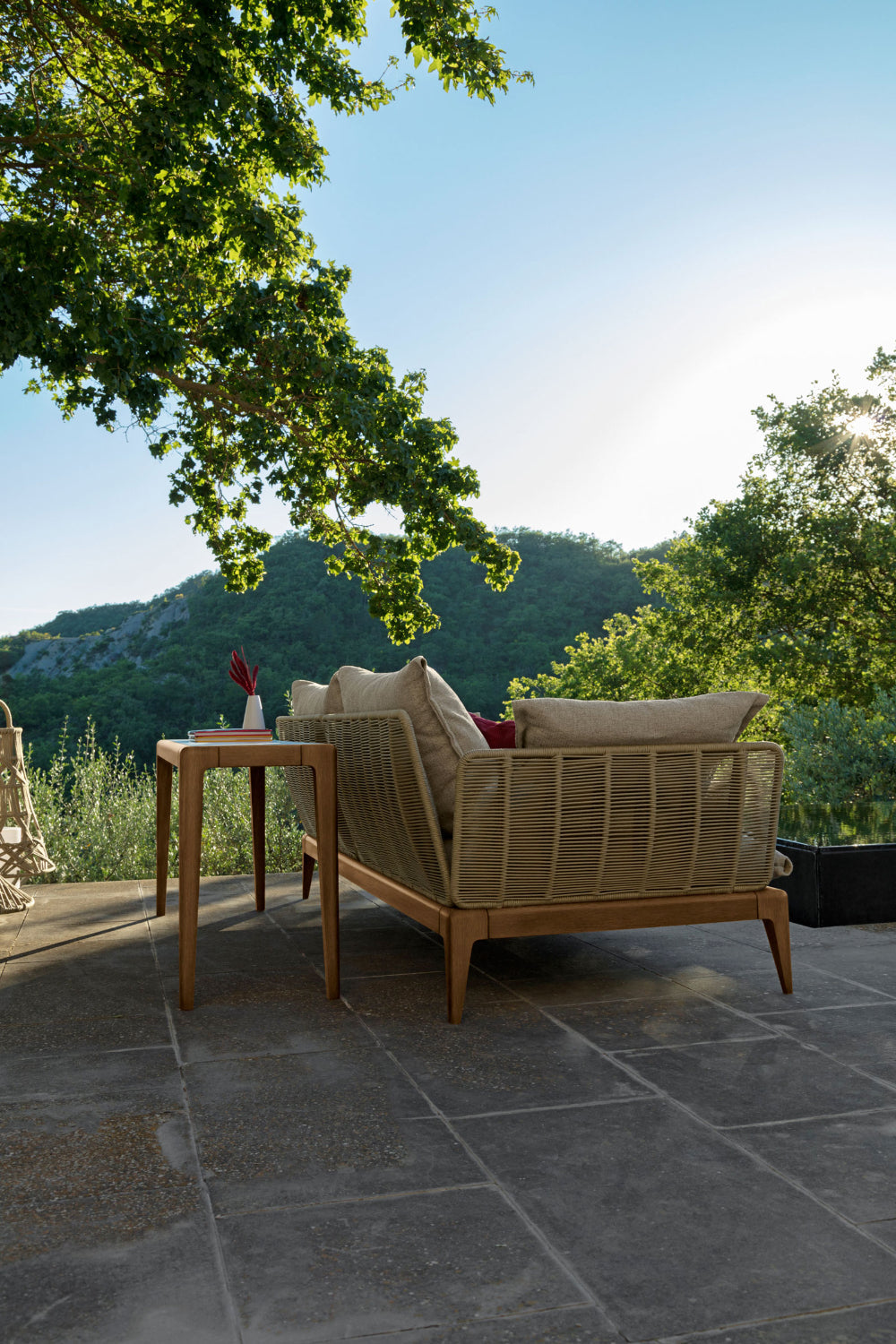 Cruise Teak Rectangular Console | Talenti Outdoor Living