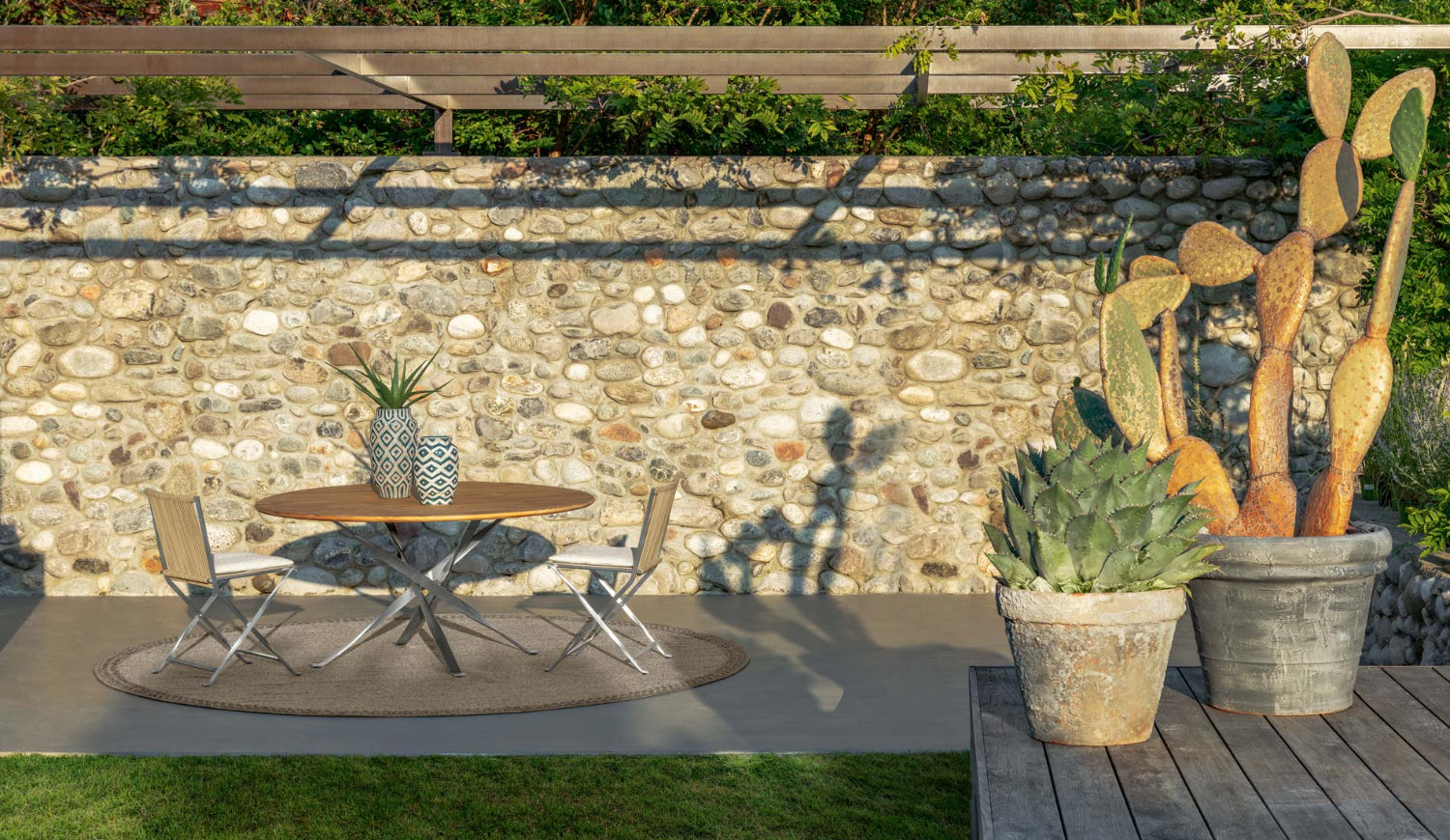 George Round Dining Table | Talenti Outdoor Living