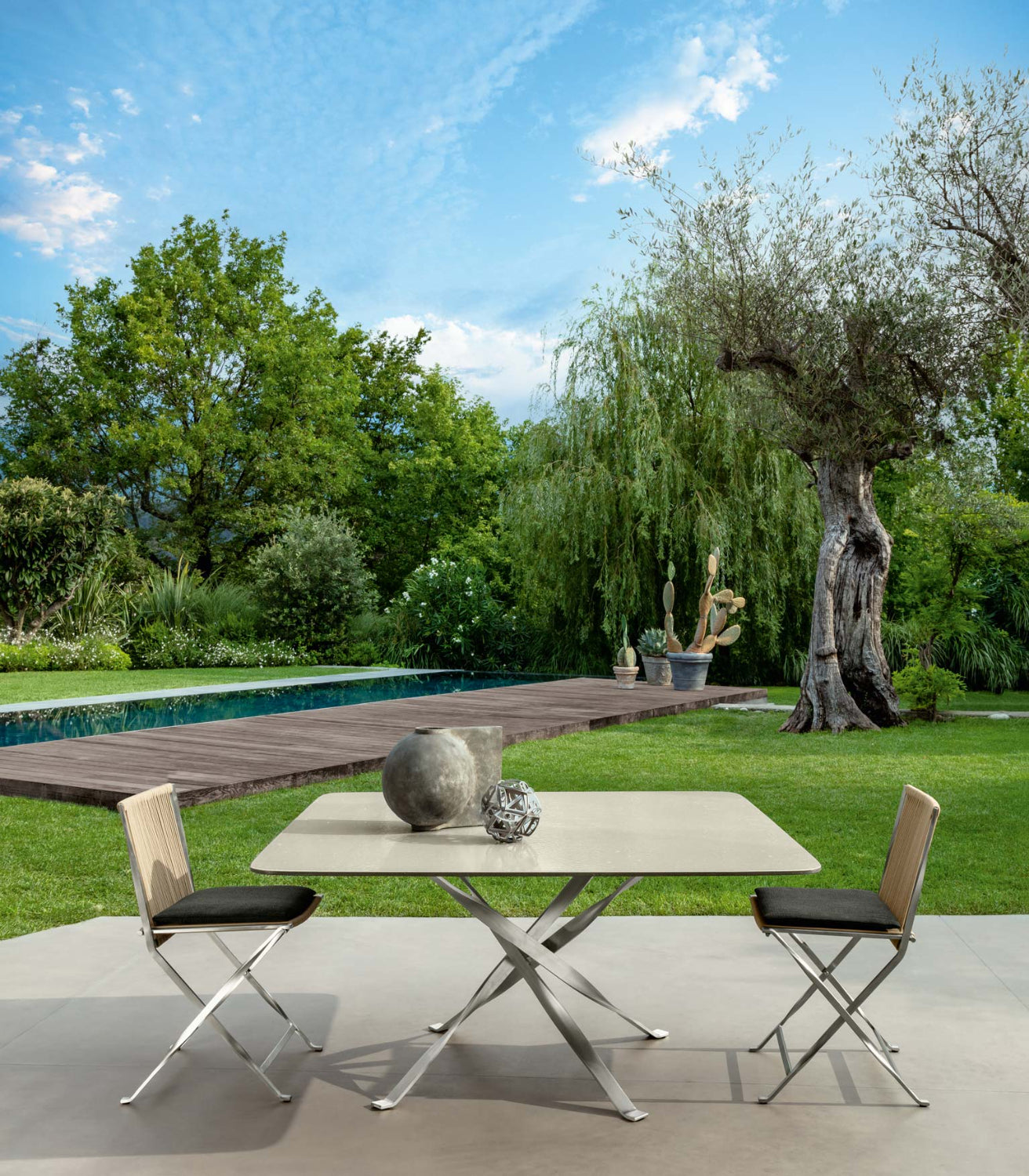 George Folding Dining Chair | Talenti Outdoor Living