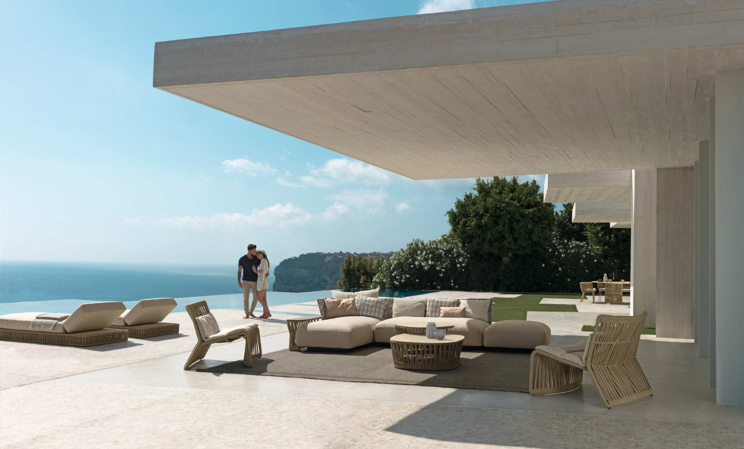 Cliff Living Armchair | Luxury Talenti Outdoor Living