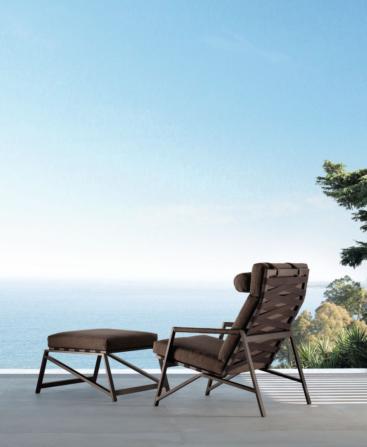 Cottage Pouf | Luxury Talenti Outdoor Living