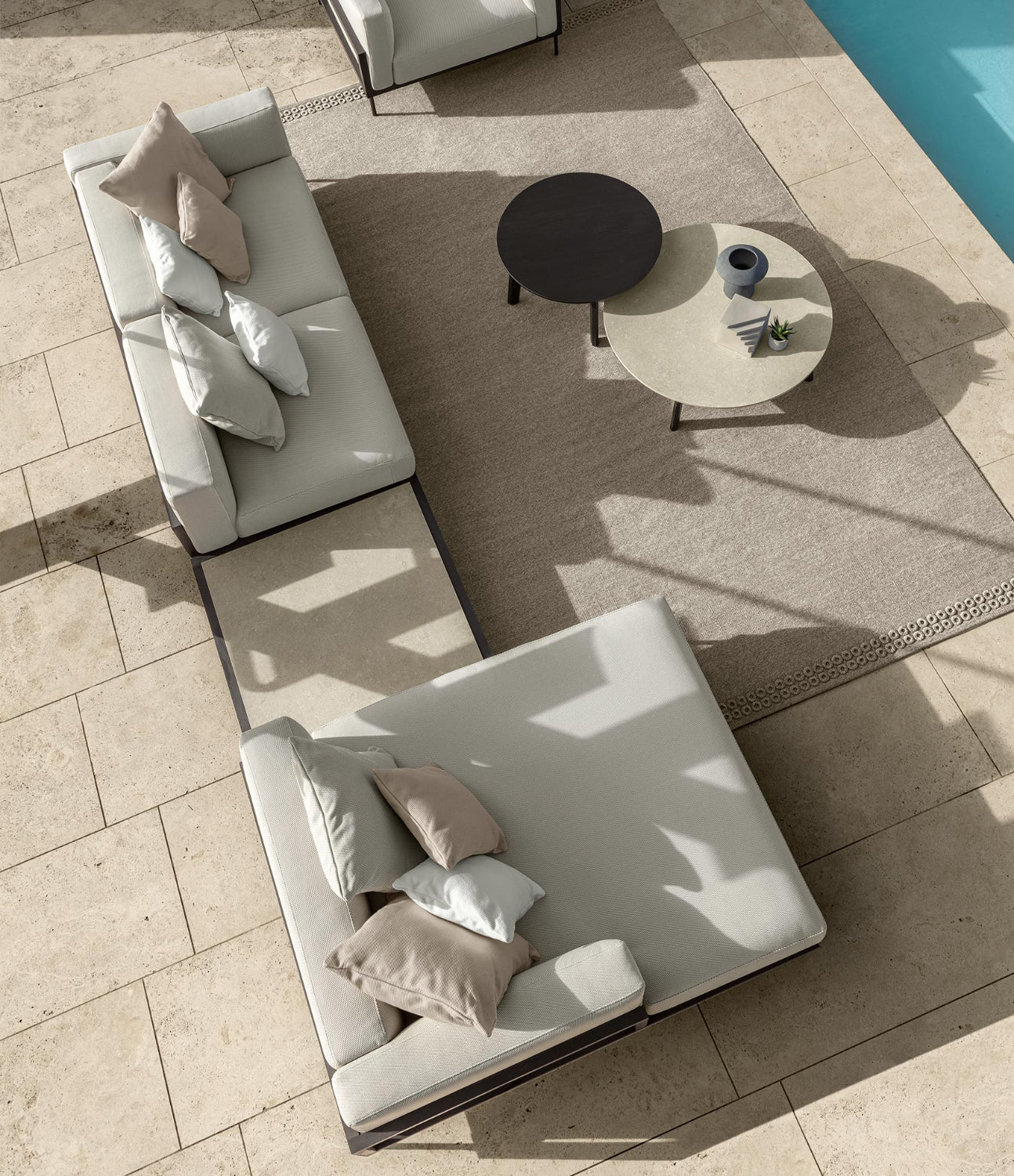 Cleo Soft Wood Coffee Table | Luxury Talenti Outdoor Living