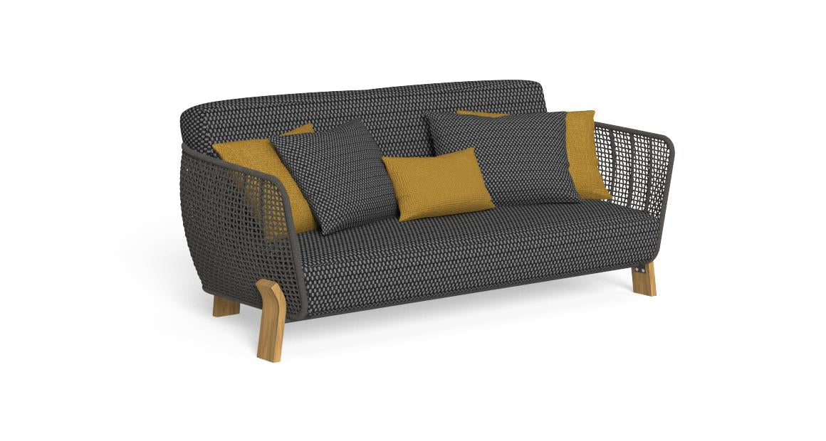Argo-Wood Sofa Loveseat | Luxury Outdoor Talenti