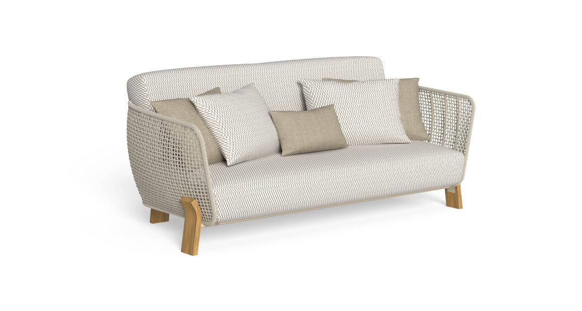 Argo-Wood Sofa Loveseat | Luxury Outdoor Talenti