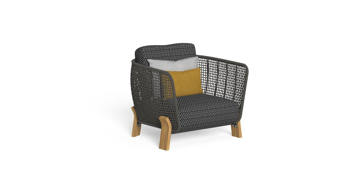 Argo-Wood Living Armchair | Luxury Talenti Outdoor Living
