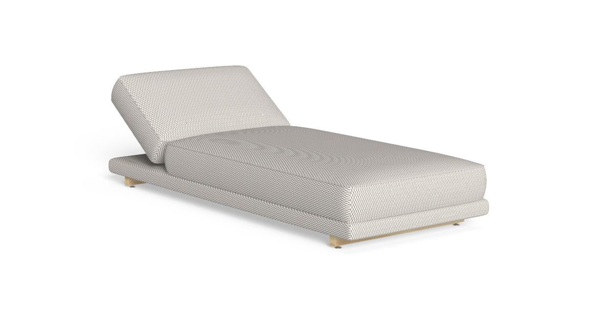 Argo-Wood Sunbed | Luxury Talenti Outdoor Living