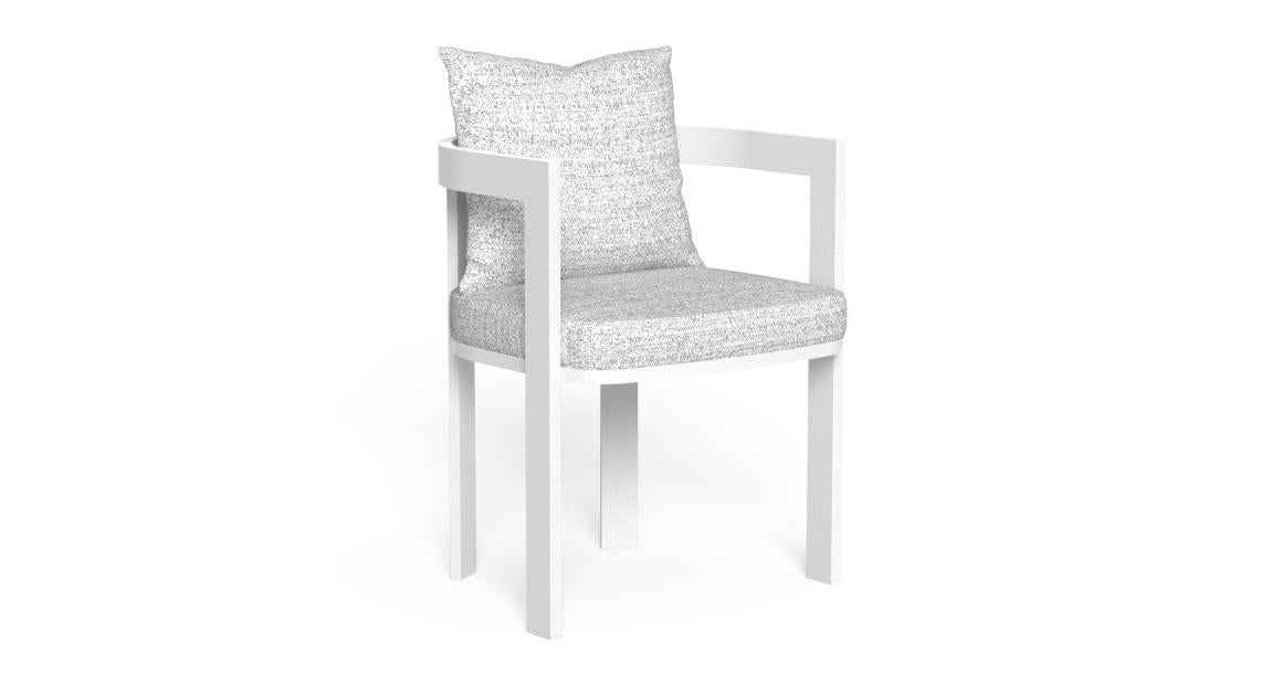 Argo-Alu Dining Chair with Armrests | Luxury Talenti Outdoor Living
