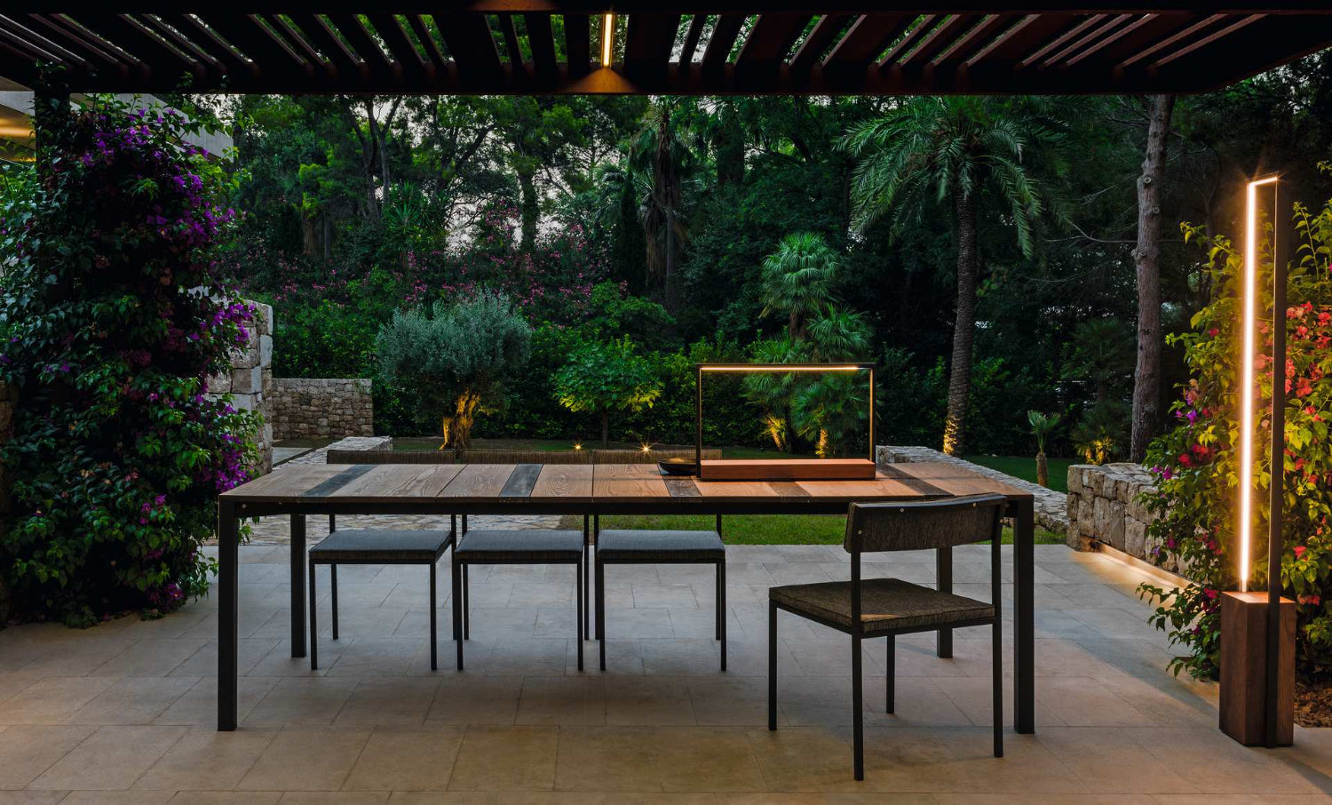 Casilda Rectangular Dining Table | Luxury Talenti Outdoor Living