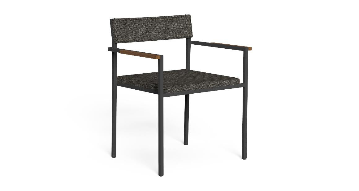 Casilda Stackable Dining Chair with Armrests | Set of 2 | Talenti Outdoor Living