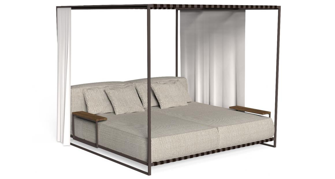 Casilda Canopy Daybed | Luxury Talenti Outdoor Living